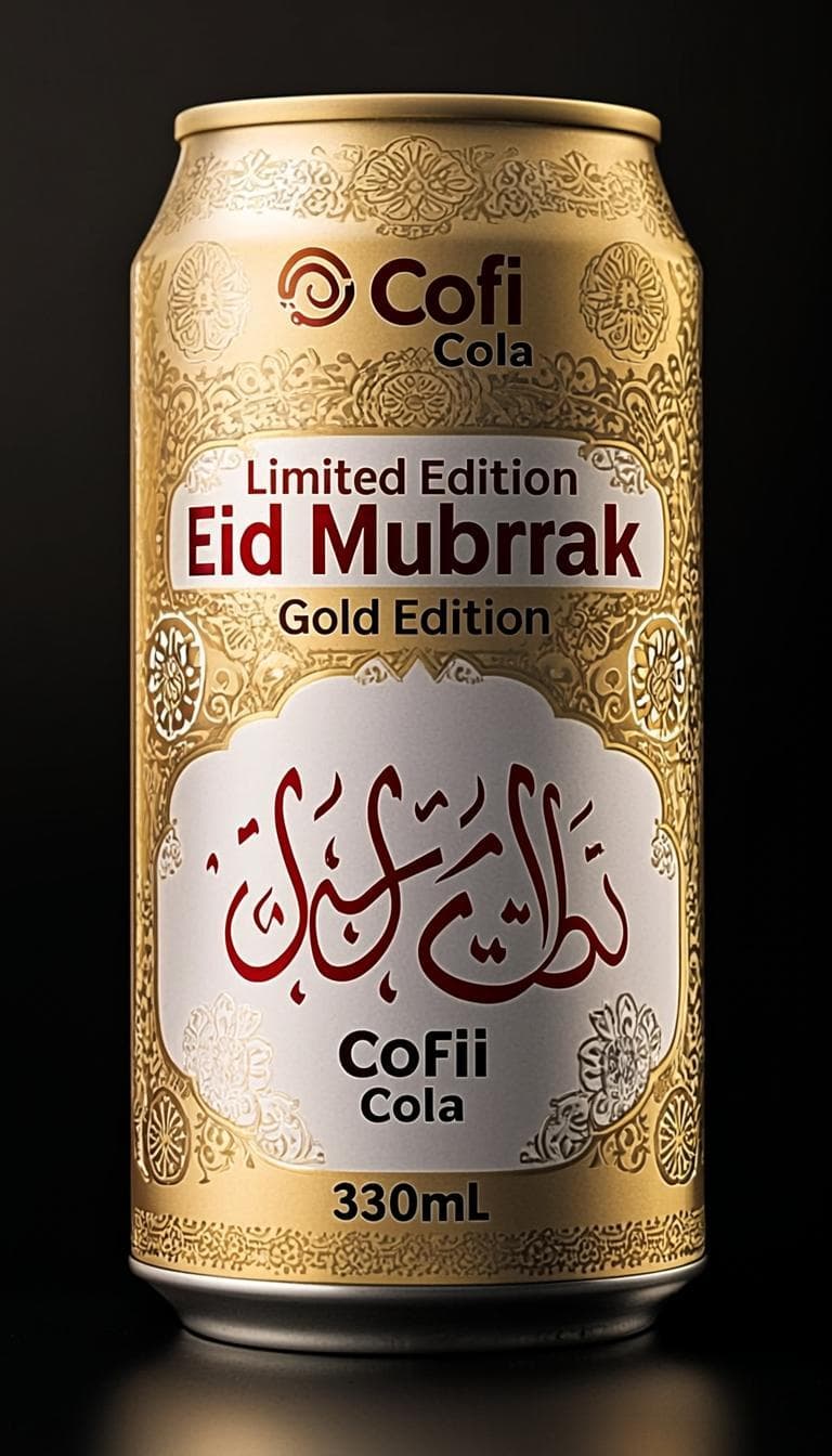 Eid Mubarak Gold